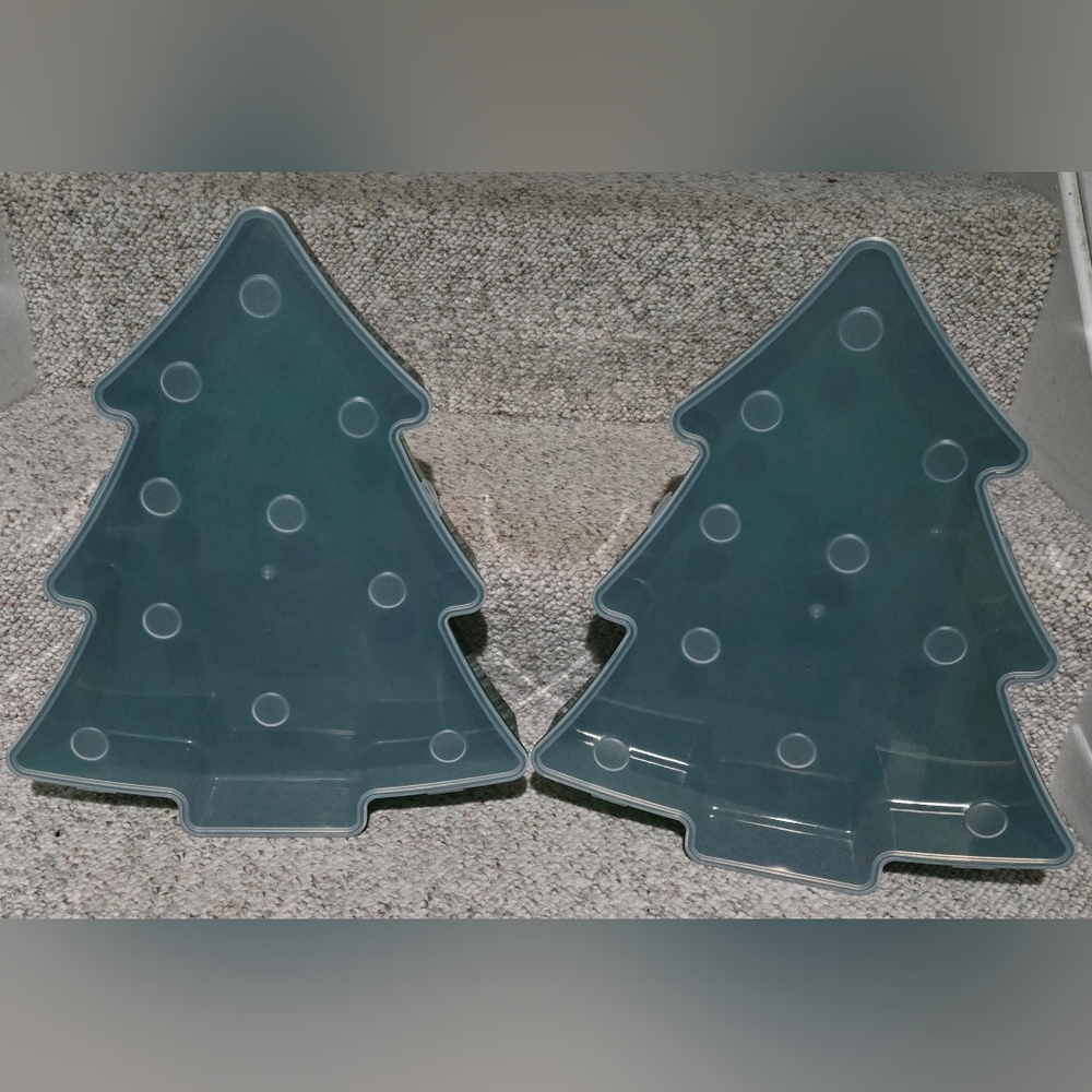 Christmas Tree Containers- Set of 2
